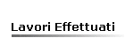 Lavori Effettuati